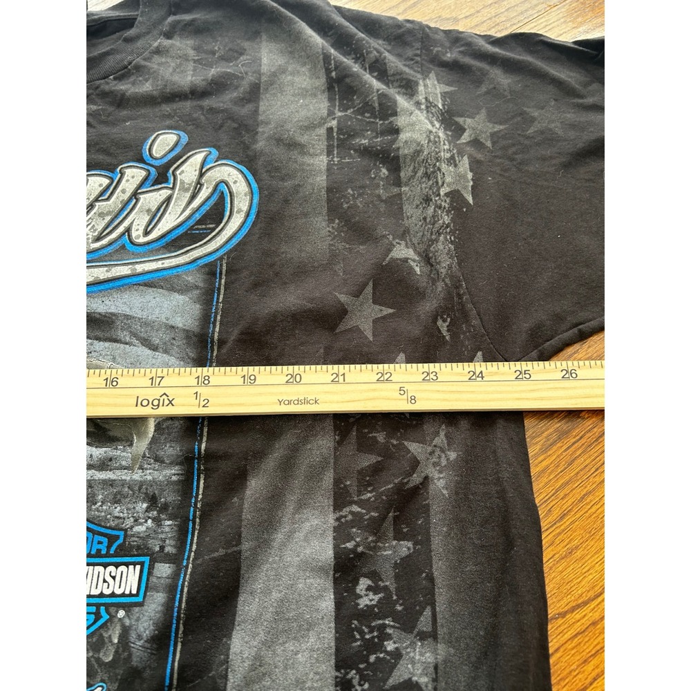 Harley-Davidson Sturgis Eagle T-Shirt Mens 2XL Black Graphic Tee South Dakota - Picture 4 of 6
